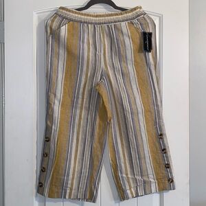 NWT COUNTERPARTS LINEN & RAYON PANTS NEVER WORN